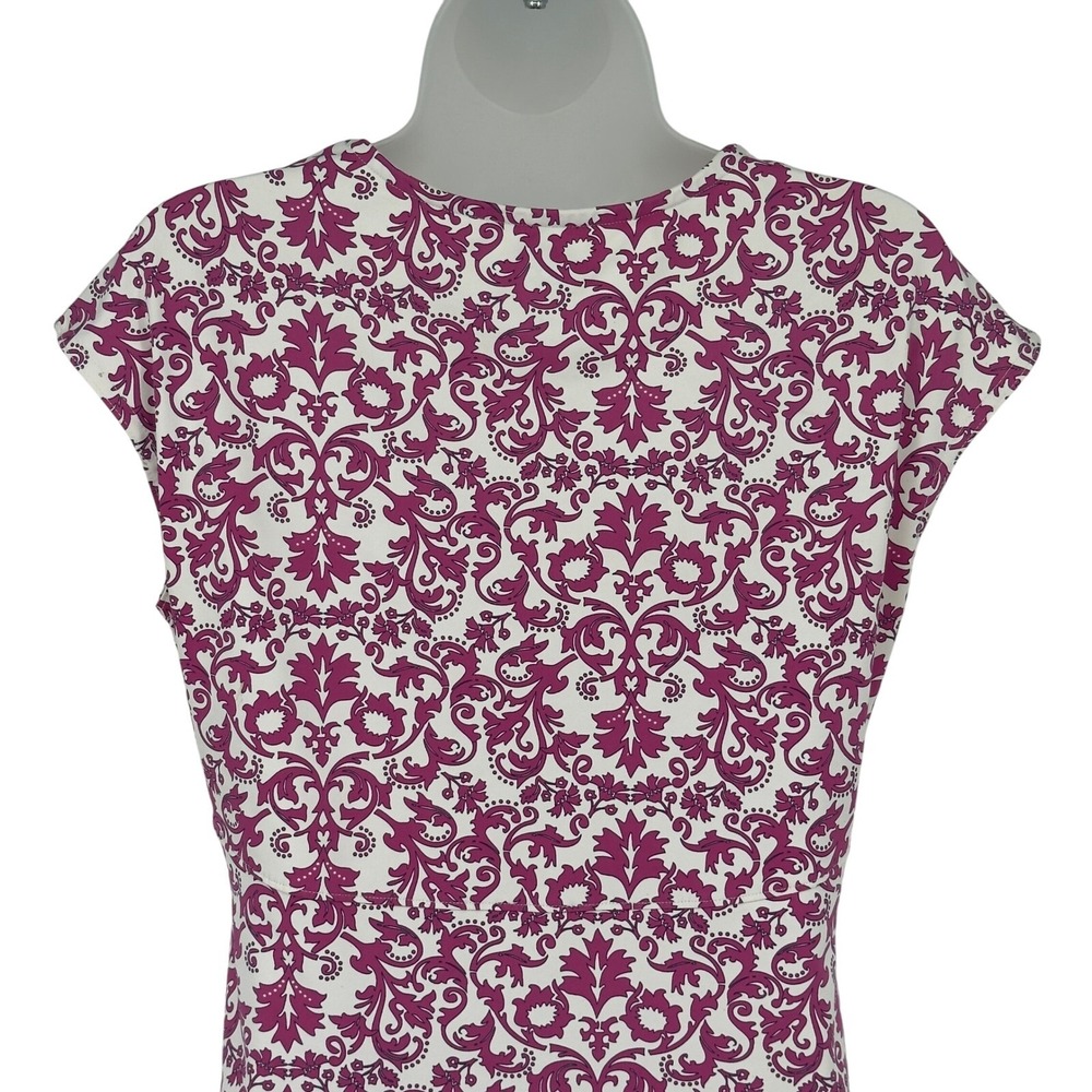 Title Nine Daring Diamalete Dress M Pink - Picture 4 of 6